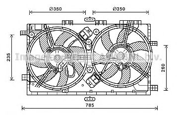 AVA QUALITY COOLING ol7658 -  